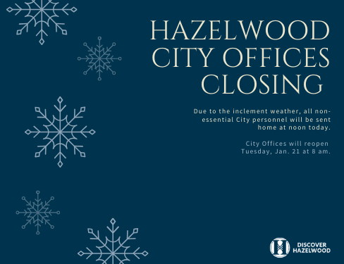 City Offices Closing